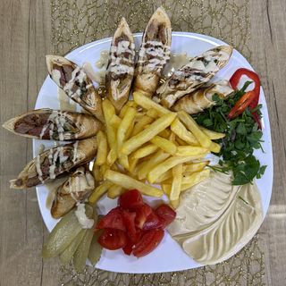 Shaworma Shaaf (berbecut)