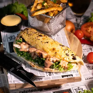Grilled Chicken Sandwich + Coca-Cola