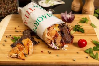 Shaorma lipie mica amestec