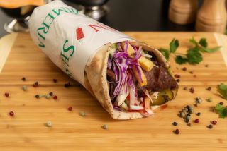 Shaorma lipie mare vita + berbecut