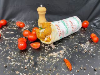 Falafel la lipie mare