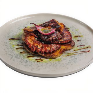 caracatita la gratar