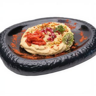 Humus si vinete traditionale cu ardei copt