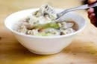 Supa de yun tun cu alge de mare