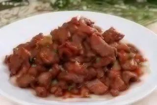 Carne de miel cu chimion