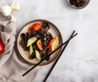Ciuperci chinezesti cu urechi de lemn