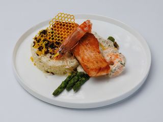 Somon cu sos de creveți 780 Gr