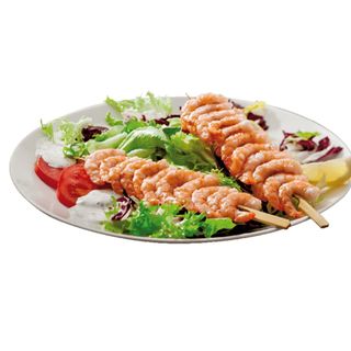 Frigăruie de creveți la grill