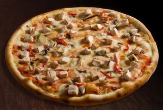Pizza Pollo e funghi Ø 30cm