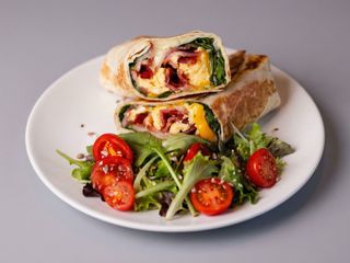 WRAPPED SCRAMBLED & BACON