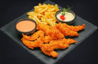 Crispy strips tempura