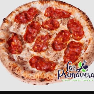 Pizza Spinata Calabrese e Tonno Ø30cm