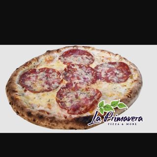 Pizza Quattro Formaggi e Ventricina Picante Ø50cm