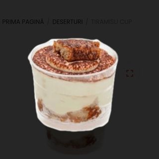 Tiramisu cup