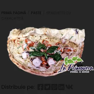 Spaghetti cu caracatiță