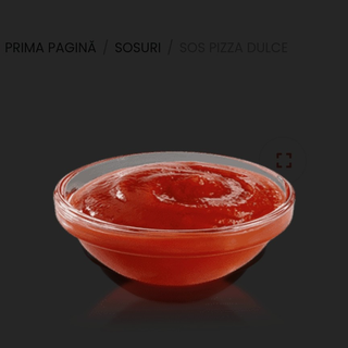 Sos pizza dulce