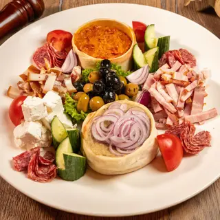 Platou rustic mare