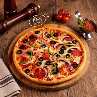 Pizza + sos