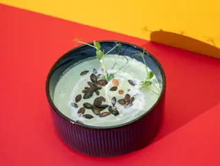 GREEN CRUNCH - SUPĂ RECE DE CASTRAVEȚI