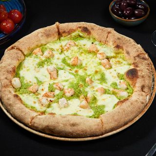 Pizza cu Creveti si Zucchini