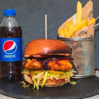 Meniu crispy Burger