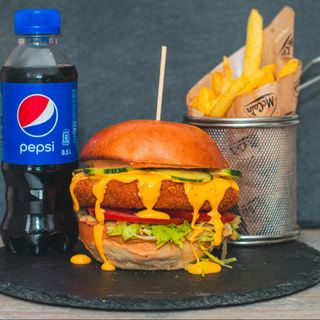 Meniu Cheese Chicken Burger