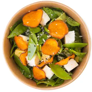 Goat Cheese and Sweet Potato Salad