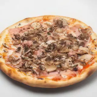 Pizza Prosciutto e Funghi mare