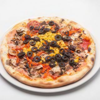 Pizza Quattro Stagioni mare