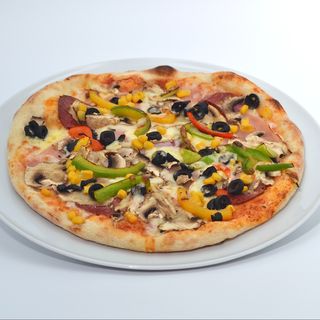 Pizza Quattro Stagioni mare