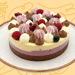 Tort Mousse Fructe de padure - recomandat pentru 8-10 persoan