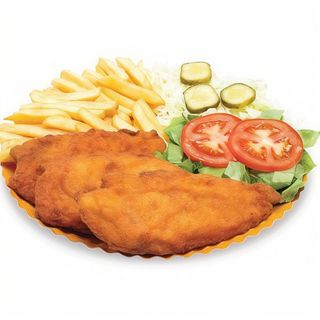 Șnițel din piept de pui