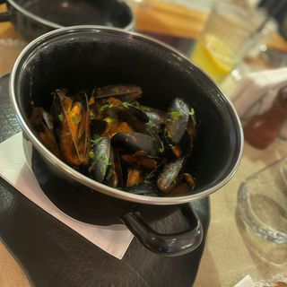 Midii in sos rosu/alb