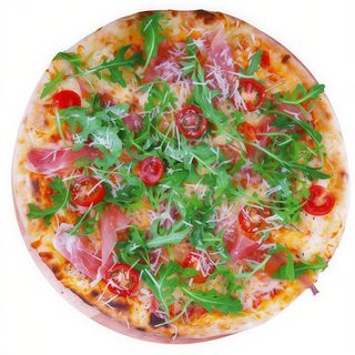 Pizza mare Prosciutto Crudo E Rucola
