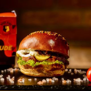 LeBurger Blue Cheese și cartofi Fry'n Dip