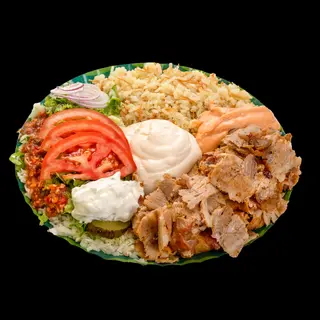 Gyros La Farfurie Hreanaki Puișor