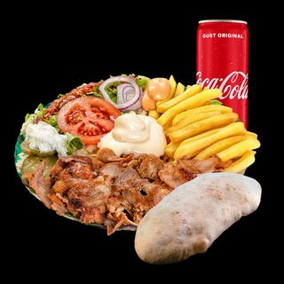 Meniu Gyros La Farfurie Hreanaki Puișor