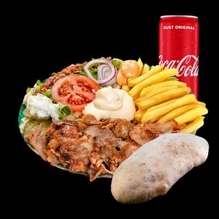 Meniu Gyros XXL La Farfurie Puișor