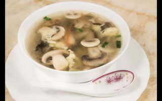 Supa de ciuperci cu pui