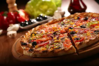Pizza Vegetariana mare