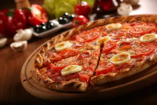 Pizza Tiganeasca mare