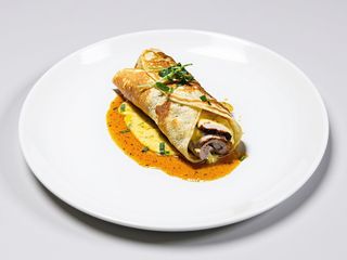 Clatite cu muschi si branza