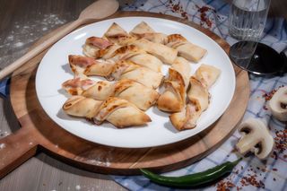 Baghete cu șuncă și cașcaval