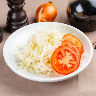 Cabbage Salad With Tomatoes