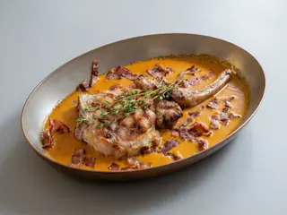 Pork Chop In A Pan
