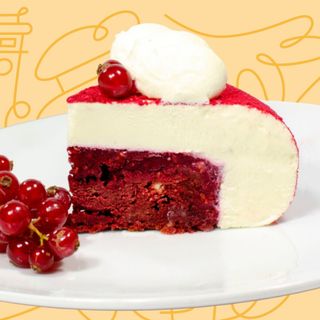 Felie de Tort Red Velvet - fara zahar