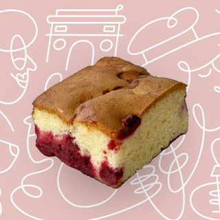 Pandispan cu visine 70g