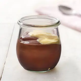 Budincă cu ciocolată şi vanilie 