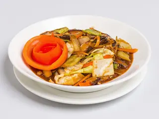 Rau xào xì dầu