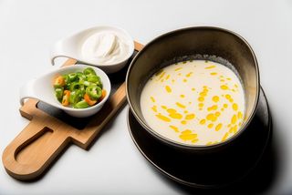 Ciorba de burta (cu smantana si ardei iute)